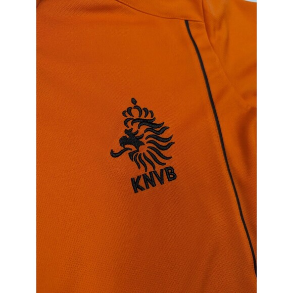 1998 Netherlands Mens Home Retro Soccer Football Jersey Short Sleeve Nike Medium - Picture 5 of 13